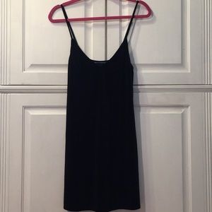Brandy Melville Velvet Slip Dress